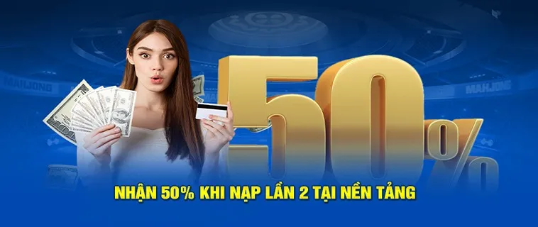 Khám Phá Ưu Đãi Nạp Lần 2 Tặng 50% Tại Vin68 Siêu Hot 2 Khám Phá Ưu Đãi Nạp Lần 2 Tặng 50% Tại Vin68 Siêu Hot